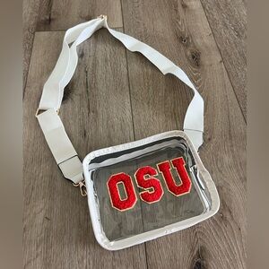 New Ohio State University Stadium Patch Crossbody Bag